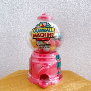 GAM BALL MACHINE【日本未販売】ガムボールマシン　ガチャ　ピンク(菓子/デザート)