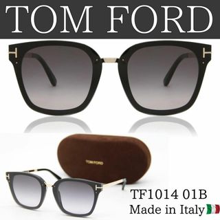 トムフォード(TOM FORD)の新品トムフォード正規品サングラスTF1014 FT1014ブラック男女イタリア製(サングラス/メガネ)