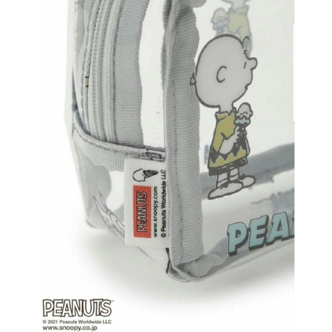 gelato pique(ジェラートピケ)の新品☆ジェラート ピケ【PEANUTS】モノグラム ビニールポーチ (S) レディースのファッション小物(ポーチ)の商品写真