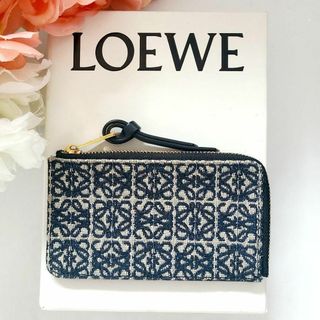 ロエベ(LOEWE)のロエベ☆★キャンバス×レザー☆リピートアナグラム☆コインケース(コインケース)