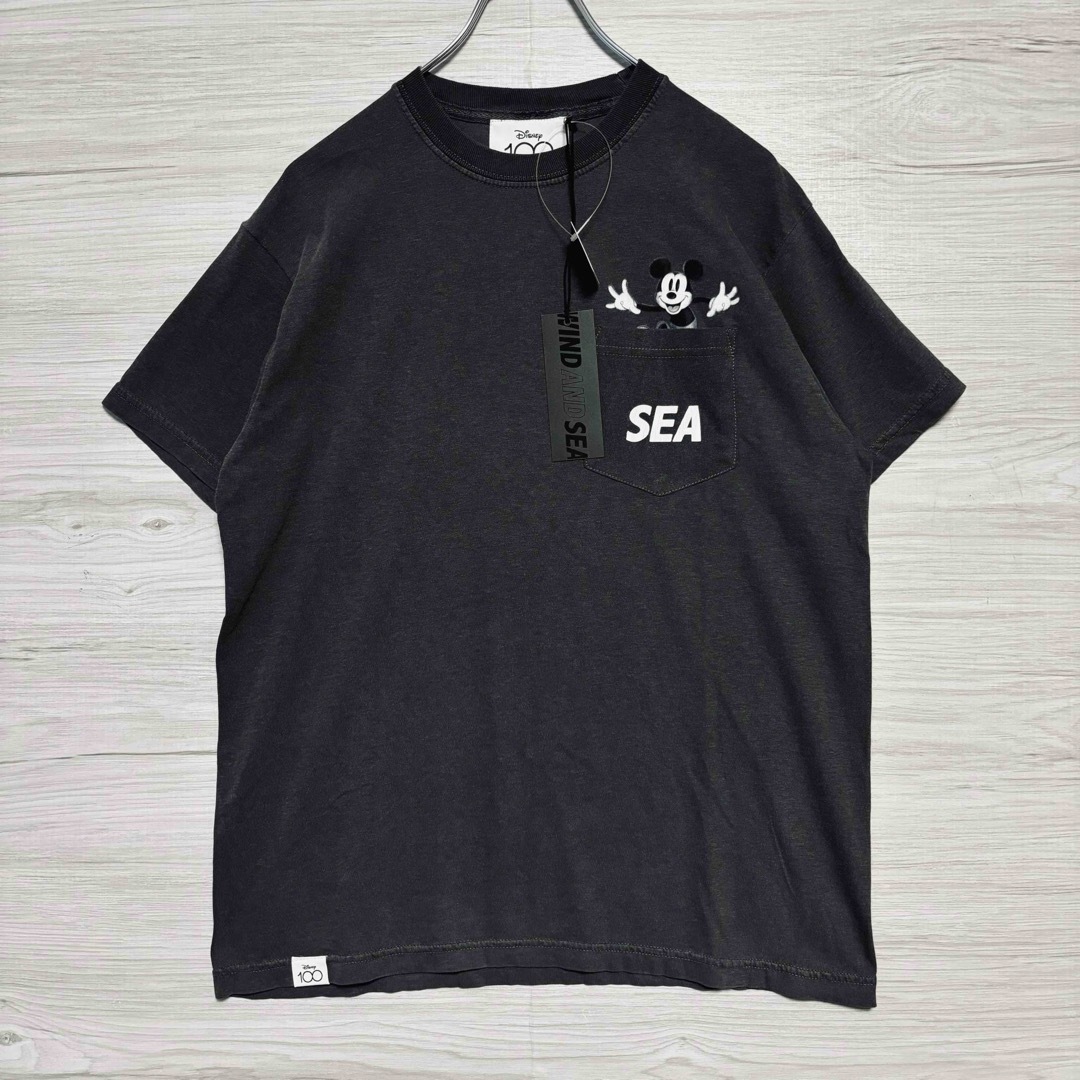 WIND AND SEA(ウィンダンシー)の【タグ付き】WIND AND SEA ディズニー100周年記念コラボ Tシャツ メンズのトップス(Tシャツ/カットソー(半袖/袖なし))の商品写真