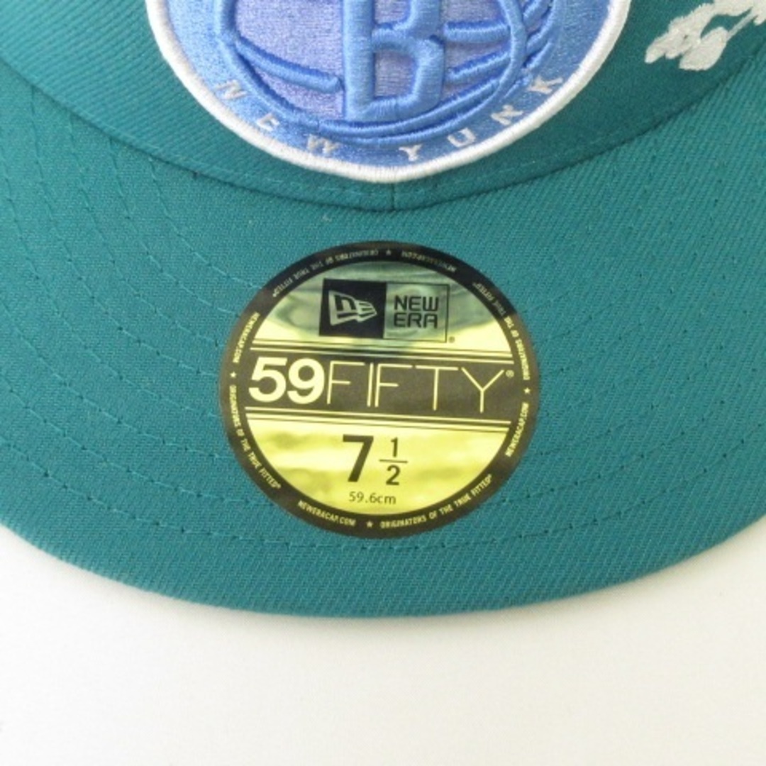 NEW ERA(ニューエラー)のニューエラ 59FIFTY NBA  ネッツ キャップ グリーン 7 1/2 メンズの帽子(キャップ)の商品写真