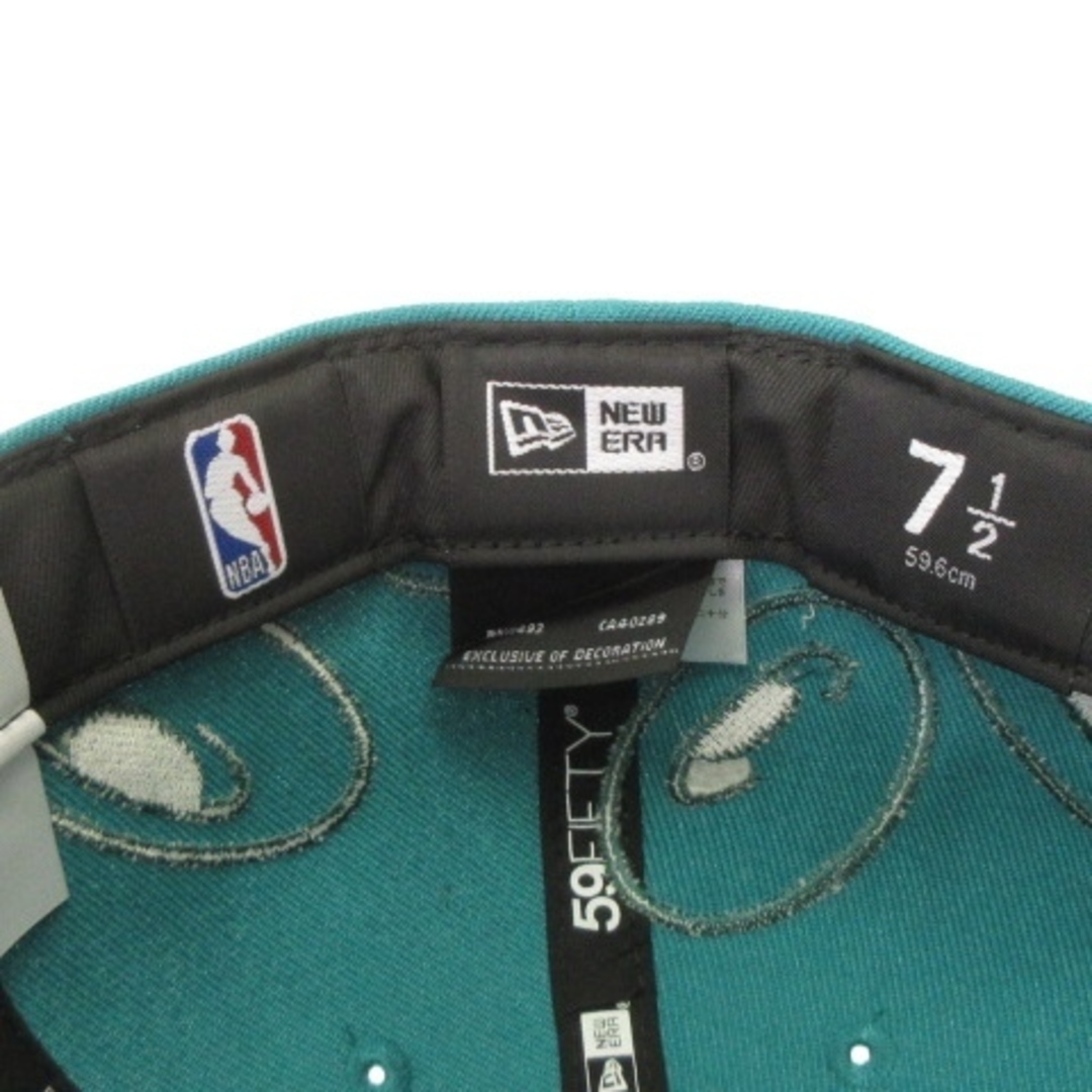 NEW ERA(ニューエラー)のニューエラ 59FIFTY NBA  ネッツ キャップ グリーン 7 1/2 メンズの帽子(キャップ)の商品写真