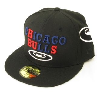 ニューエラー(NEW ERA)のニューエラ 59FIFTY ブルズ キャップ ブラック 7 1/4(キャップ)