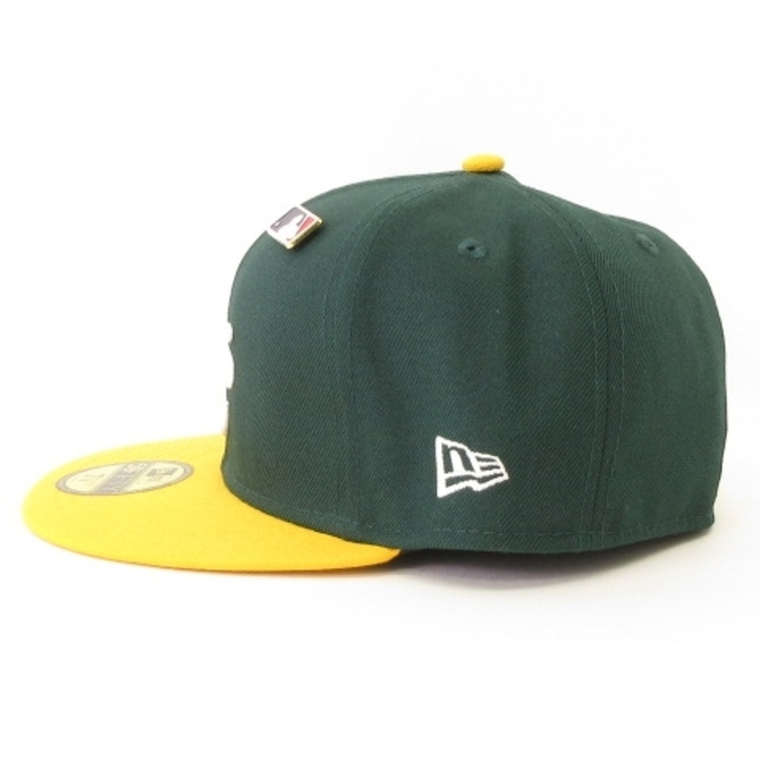 NEW ERA(ニューエラー)のニューエラ 59FIFTY アスレチックス キャップ グリーン 7 1/8 メンズの帽子(キャップ)の商品写真