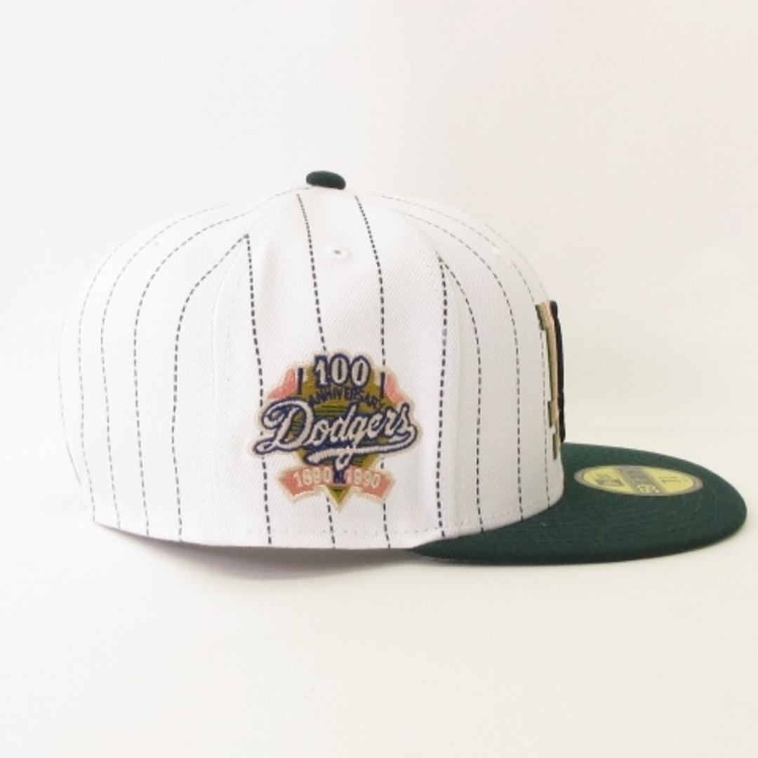 NEW ERA(ニューエラー)のニューエラ 59FIFTY ドジャース キャップ グリーン ホワイト 7 3/8 メンズの帽子(キャップ)の商品写真