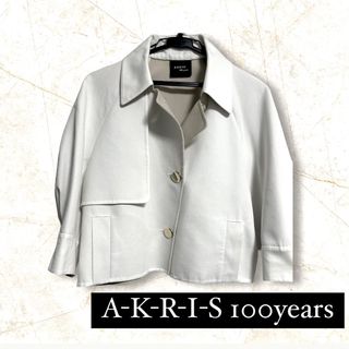 AKRIS - AKRIS 100years ジャケット　カシミヤ100