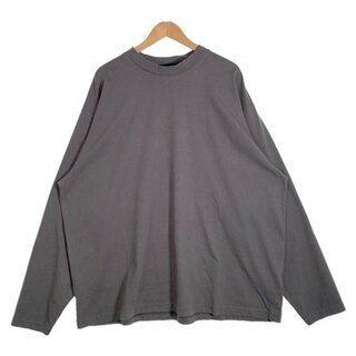 YZY GAP イージー ギャップ LONG SLEEVE T-SHIRT ロングスリーブTシャツ DGRY Size 2XL(Tシャツ/カットソー(七分/長袖))