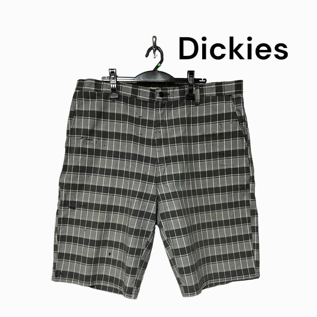 Dickies(ディッキーズ)の古着　チェック　ディッキーズ　Dickies チェック　ショートパンツ メンズのパンツ(ショートパンツ)の商品写真