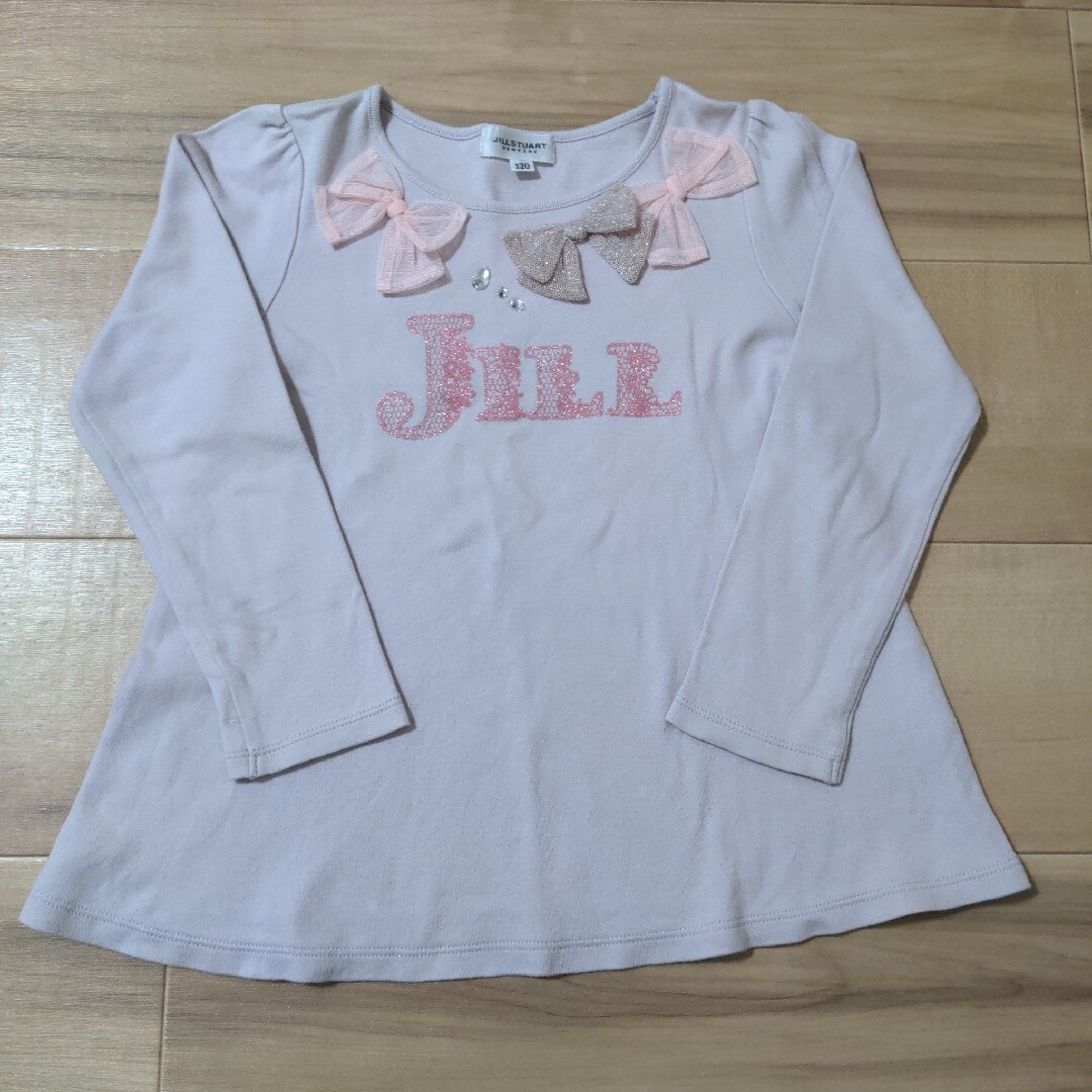 JILLSTUART NEWYORK(ジルスチュアートニューヨーク)のJILLSTUART NEWYORK トップス ロンT 120cm キッズ/ベビー/マタニティのキッズ服女の子用(90cm~)(Tシャツ/カットソー)の商品写真