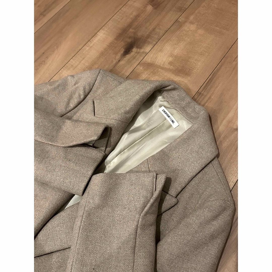 エブリデイアイライク イタリア生地カ EPE Jacket Coat レディースのジャケット/アウター(ロングコート)の商品写真