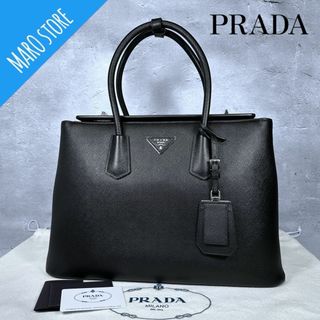 PRADA - 【超美品】PRADA サフィアーノ キュイール 三角ロゴ レザー トートバッグ