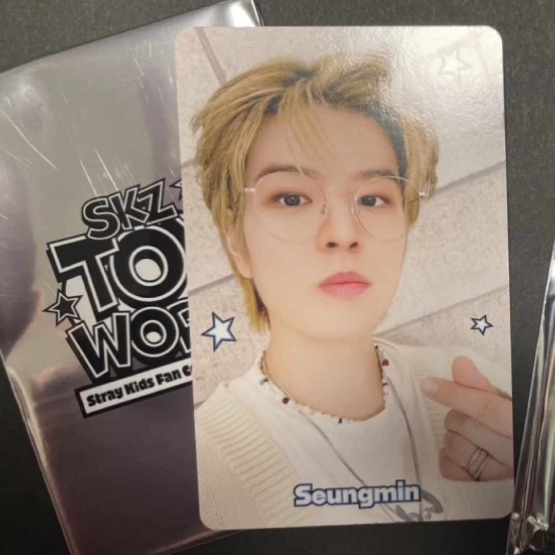 Stray Kids(ストレイキッズ)のSKZ TOY WORLD 特典 トレカ スンミン エンタメ/ホビーのタレントグッズ(アイドルグッズ)の商品写真