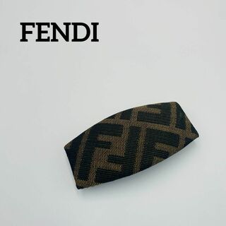 FENDI - ★FENDI★ バレッタ ズッカ柄 ブラック ブラウン