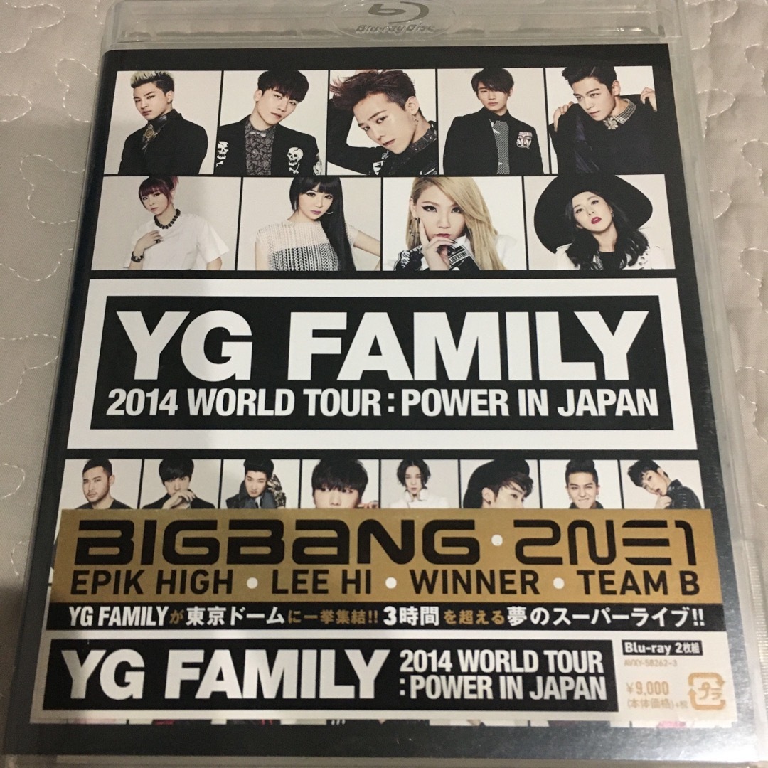 YGFAMILYWORLDTOUR2014-POWER-in Japan エンタメ/ホビーのDVD/ブルーレイ(ミュージック)の商品写真