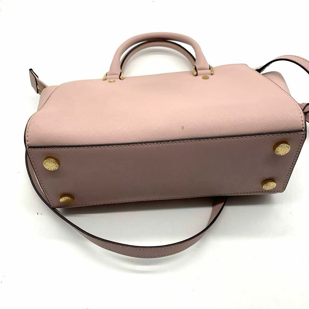Michael Kors(マイケルコース)のマイケルコース 2way ハンドバッグ ショルダー サフィアーノレザー ピンク レディースのバッグ(ハンドバッグ)の商品写真