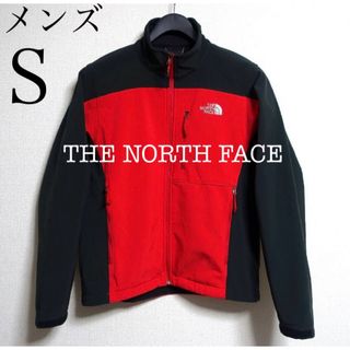 ザノースフェイス(THE NORTH FACE)のノースフェイス　マウンテンジャケット　アウター　メンズＳ　ブラック/レッド(その他)