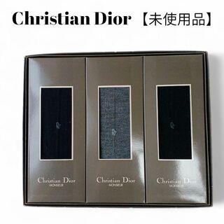 クリスチャンディオール(Christian Dior)の【未使用品❤️】高級感Christian Dior メンズソックス靴下セット25(ソックス)