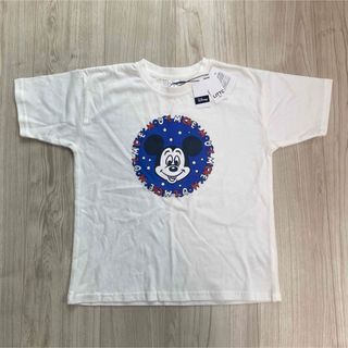 シマムラ(しまむら)の【ミッキー】130   新品未使用　littc   リトシー　しまむら　Tシャツ(Tシャツ/カットソー)