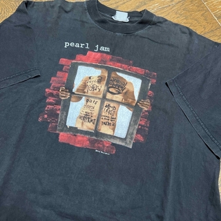 パールジャム　pearl jam 90s tシャツ(Tシャツ/カットソー(半袖/袖なし))