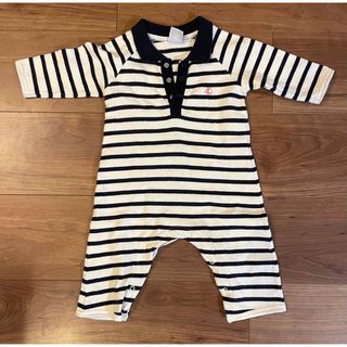 プチバトー(PETIT BATEAU)のPetit Bateau プチバトー　ロンパース(ロンパース)