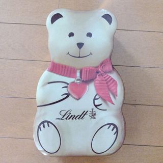 Lindt - 缶のみリンツ Lindt リンツテディ缶