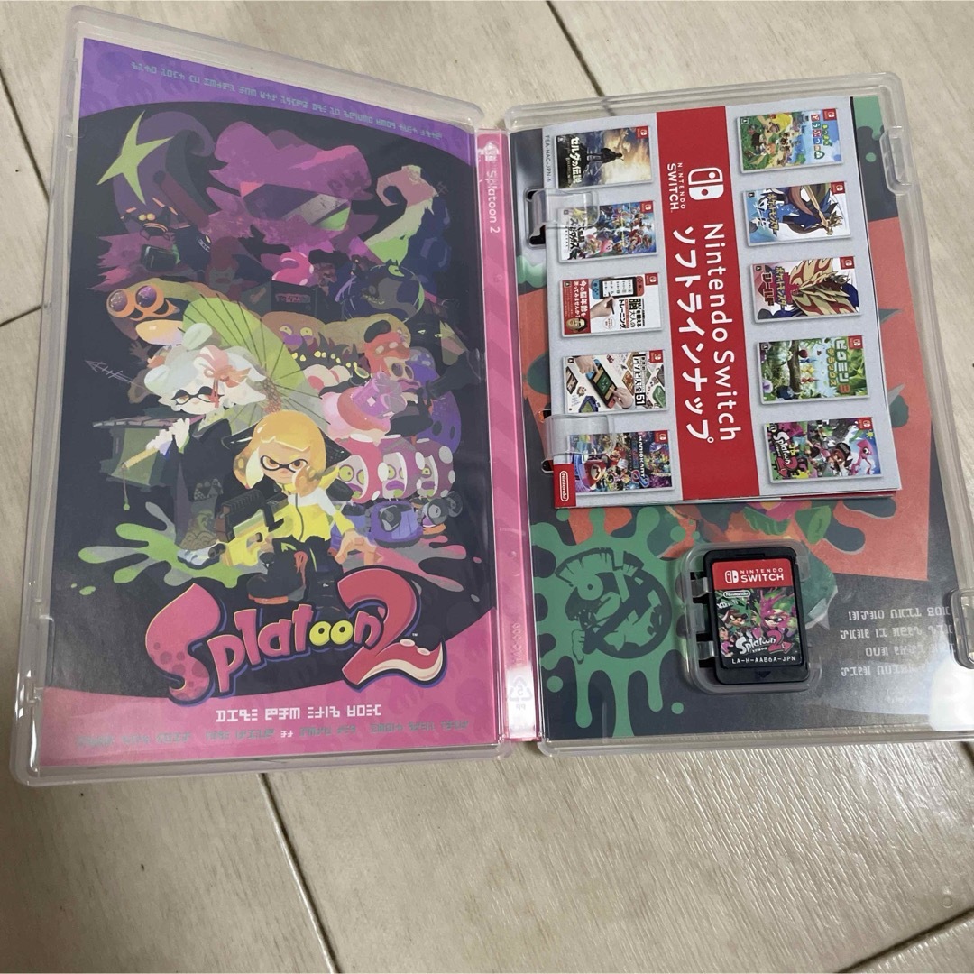 任天堂(ニンテンドウ)のスプラトゥーン2 エンタメ/ホビーのゲームソフト/ゲーム機本体(家庭用ゲームソフト)の商品写真