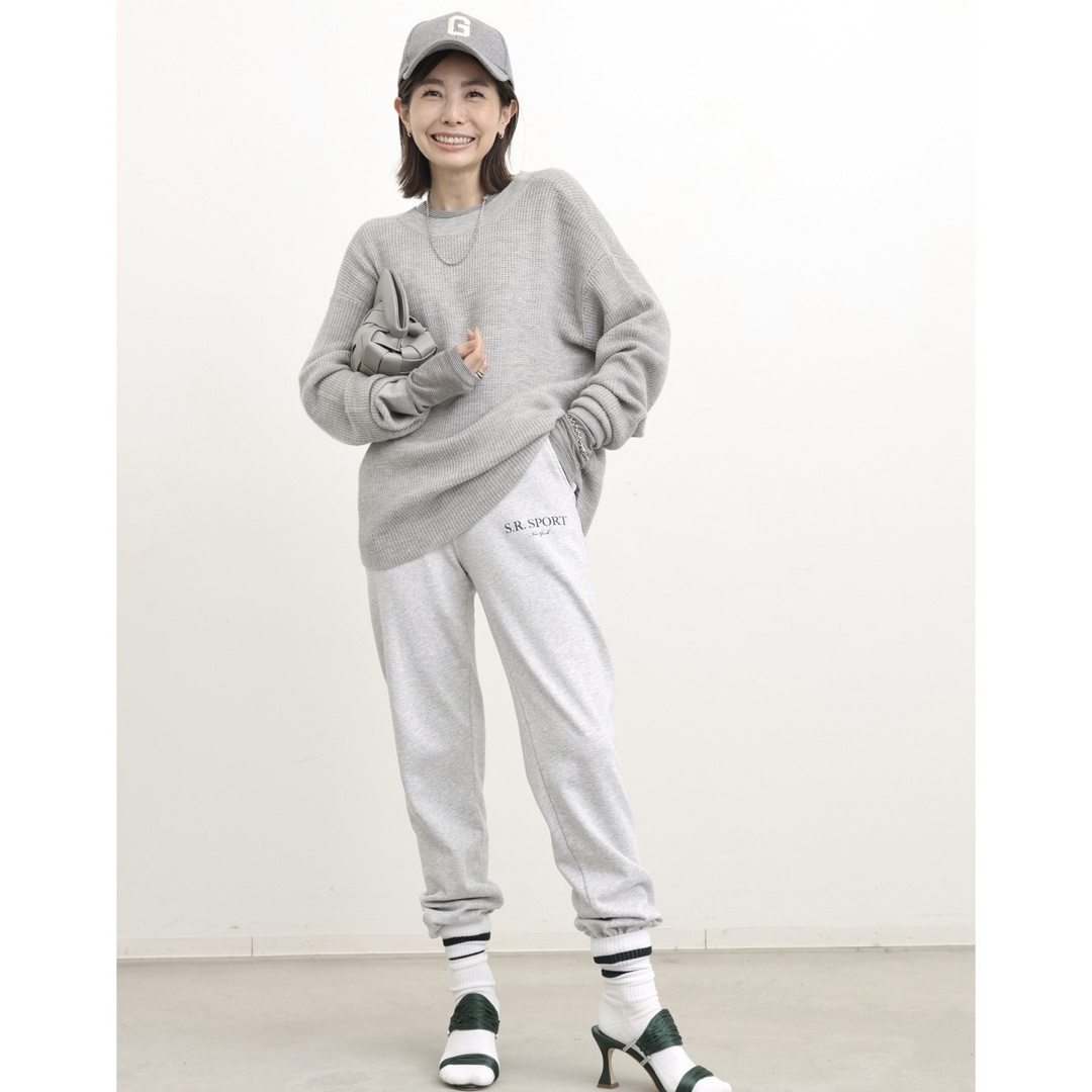 L'Appartement DEUXIEME CLASSE(アパルトモンドゥーズィエムクラス)のL'Appartement☆【スポーティアンドリッチ】 SWEAT PANTS レディースのパンツ(カジュアルパンツ)の商品写真