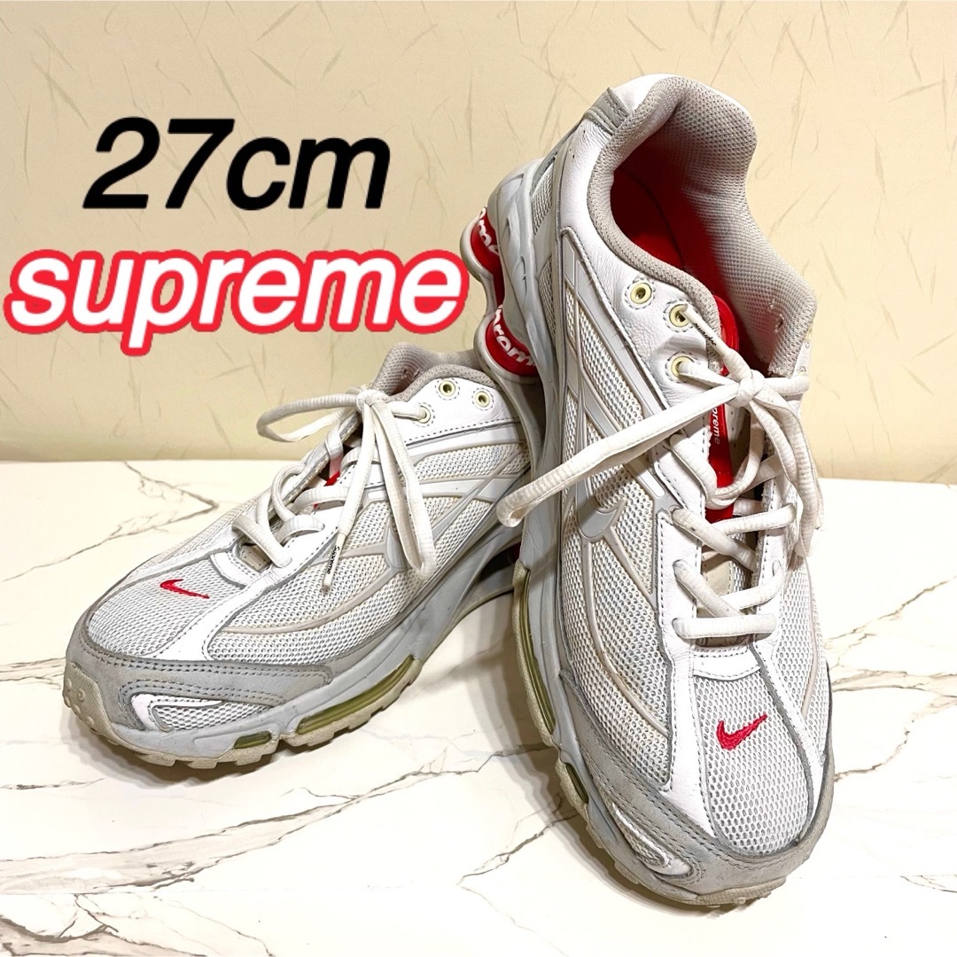 NIKE(ナイキ)の【大人気！！】Supreme 22SS Nike Shox Ride2 メンズの靴/シューズ(スニーカー)の商品写真