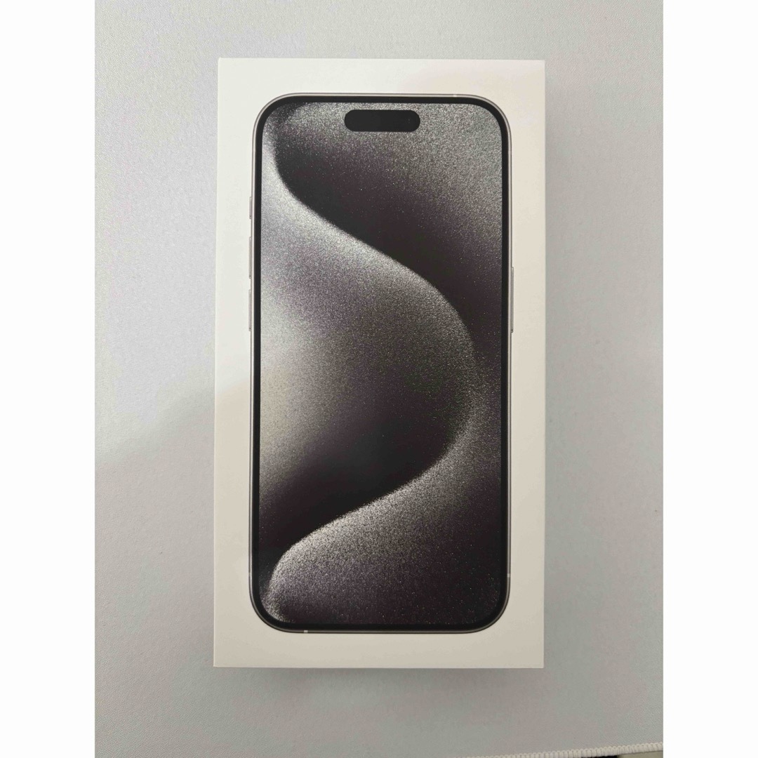 iPhone 15 Pro 256GB ホワイトチタニウム iPhone 15 Pro 256GB ホワイトチタニウム