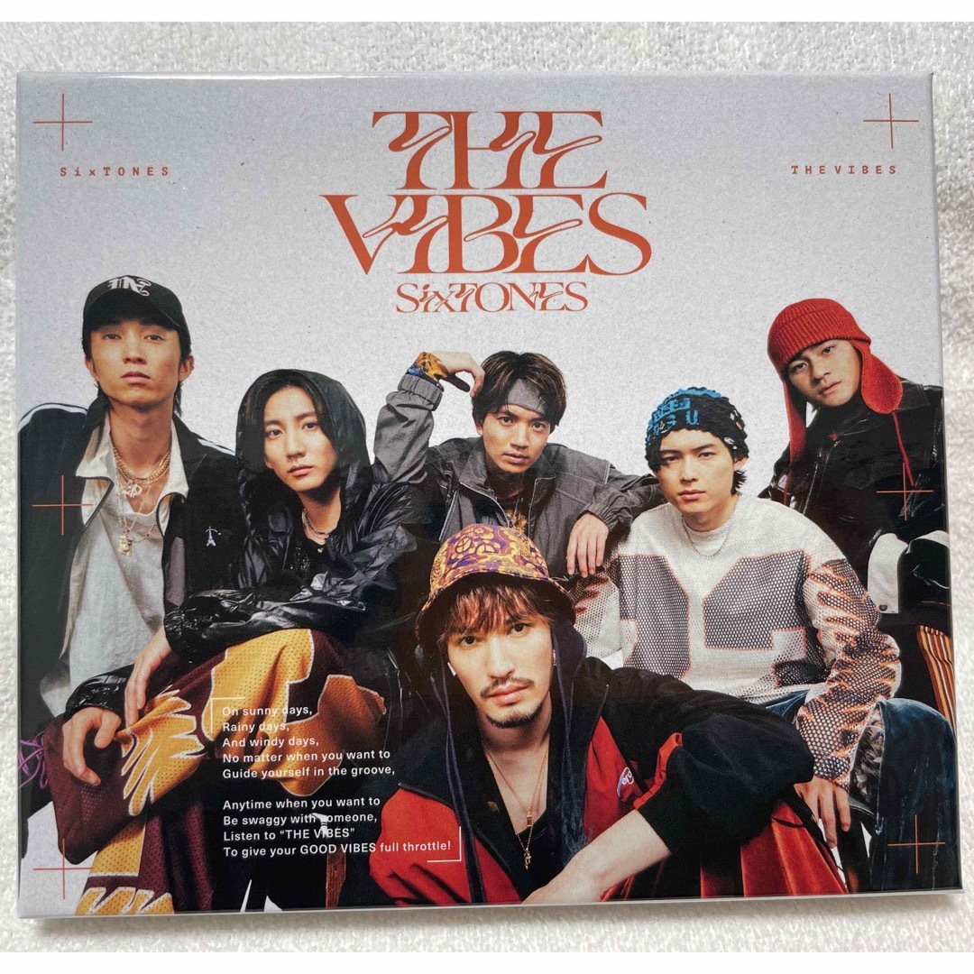 SixTONES(ストーンズ)の SixTONES THE VIBES 初回盤B エンタメ/ホビーのCD(ポップス/ロック(邦楽))の商品写真