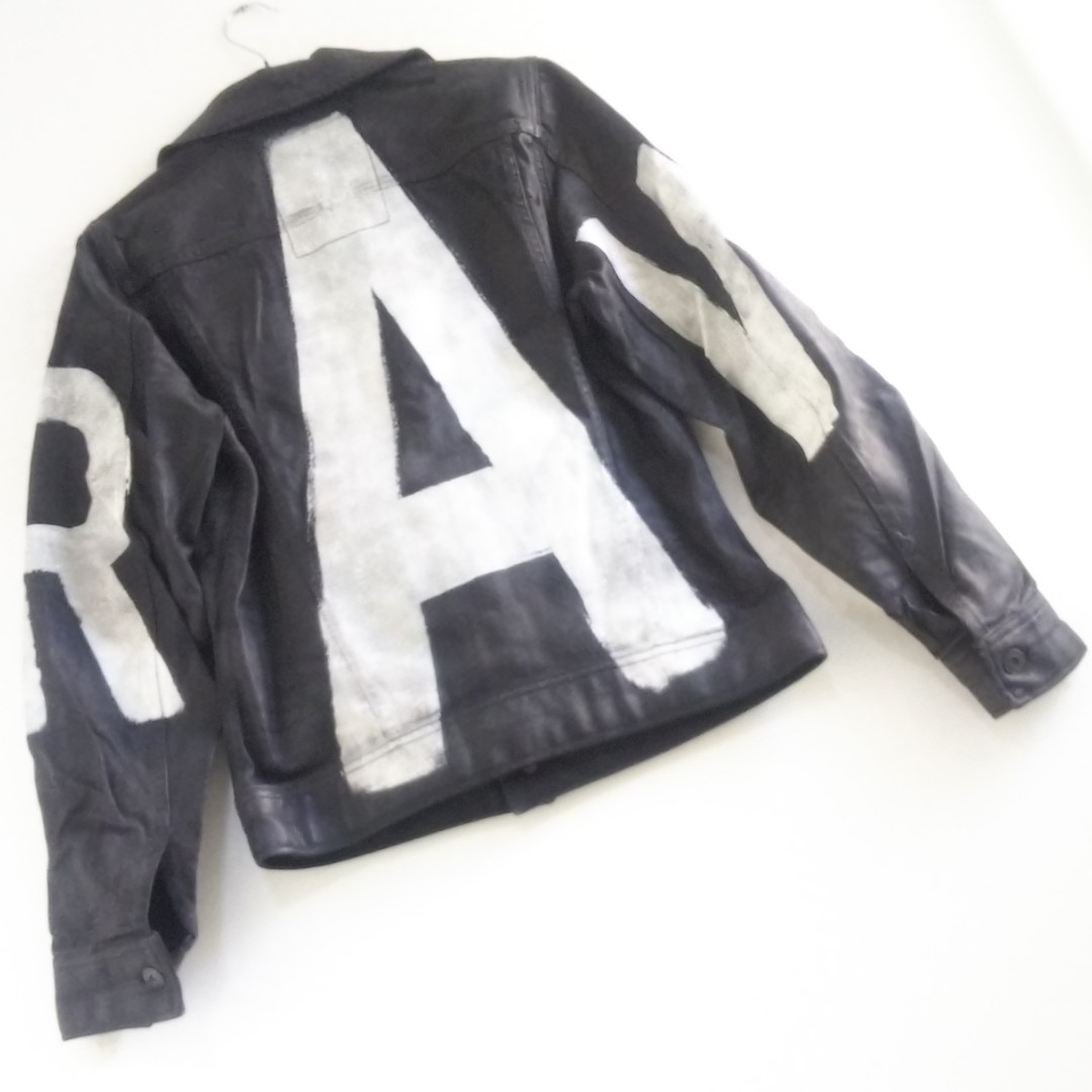 G-STAR RAW(ジースター)の◆29 当時物 レア 美品 G-STAR RAW デニムジャケット Gジャン 黒 メンズのジャケット/アウター(Gジャン/デニムジャケット)の商品写真