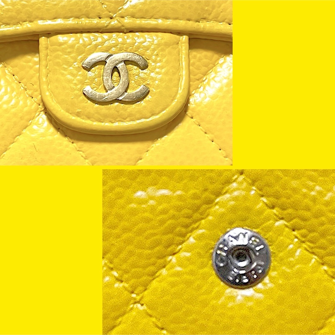 CHANEL(シャネル)の【CHANEL】ビタミンカラーの可愛い長財布☆マトラッセ フラップウォレット☆ レディースのファッション小物(財布)の商品写真