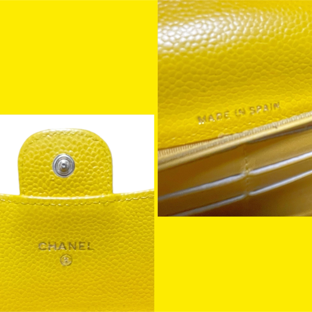 CHANEL(シャネル)の【CHANEL】ビタミンカラーの可愛い長財布☆マトラッセ フラップウォレット☆ レディースのファッション小物(財布)の商品写真