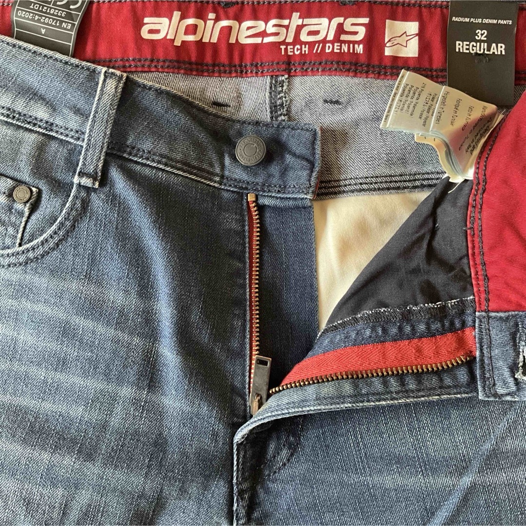 alpinestars(アルパインスターズ)のalpinestars Cordura® ストレッチ ヴィンテージブルー 32” 自動車/バイクのバイク(装備/装具)の商品写真