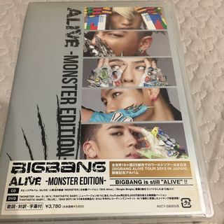 BIGBANG - ALIVE　-MONSTER　EDITION-（DVD付）