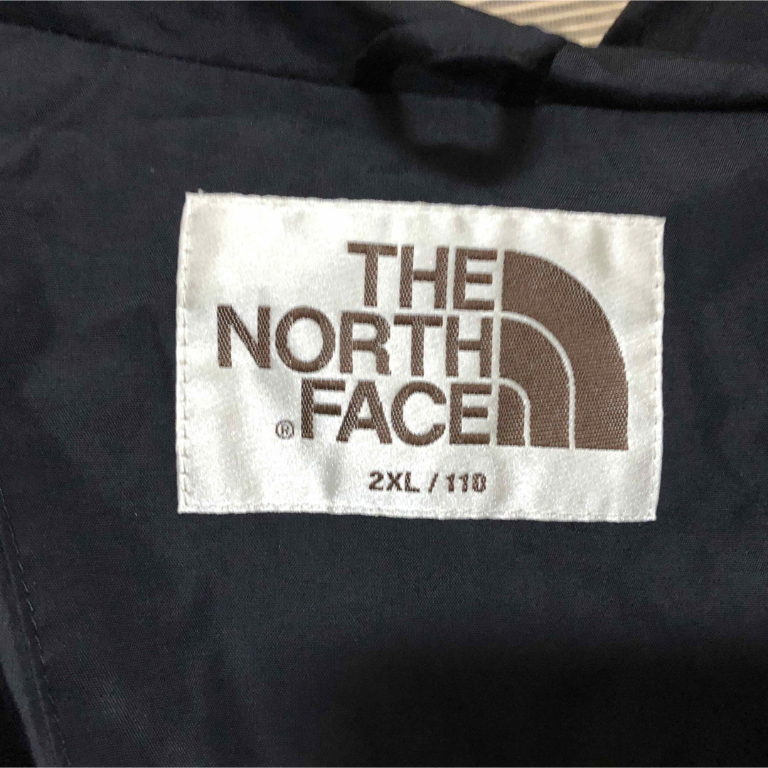THE NORTH FACE(ザノースフェイス)のノースフェイス】マウンテンパーカー　アノラック　刺繍パープル紫　バイカラー18R メンズのジャケット/アウター(マウンテンパーカー)の商品写真