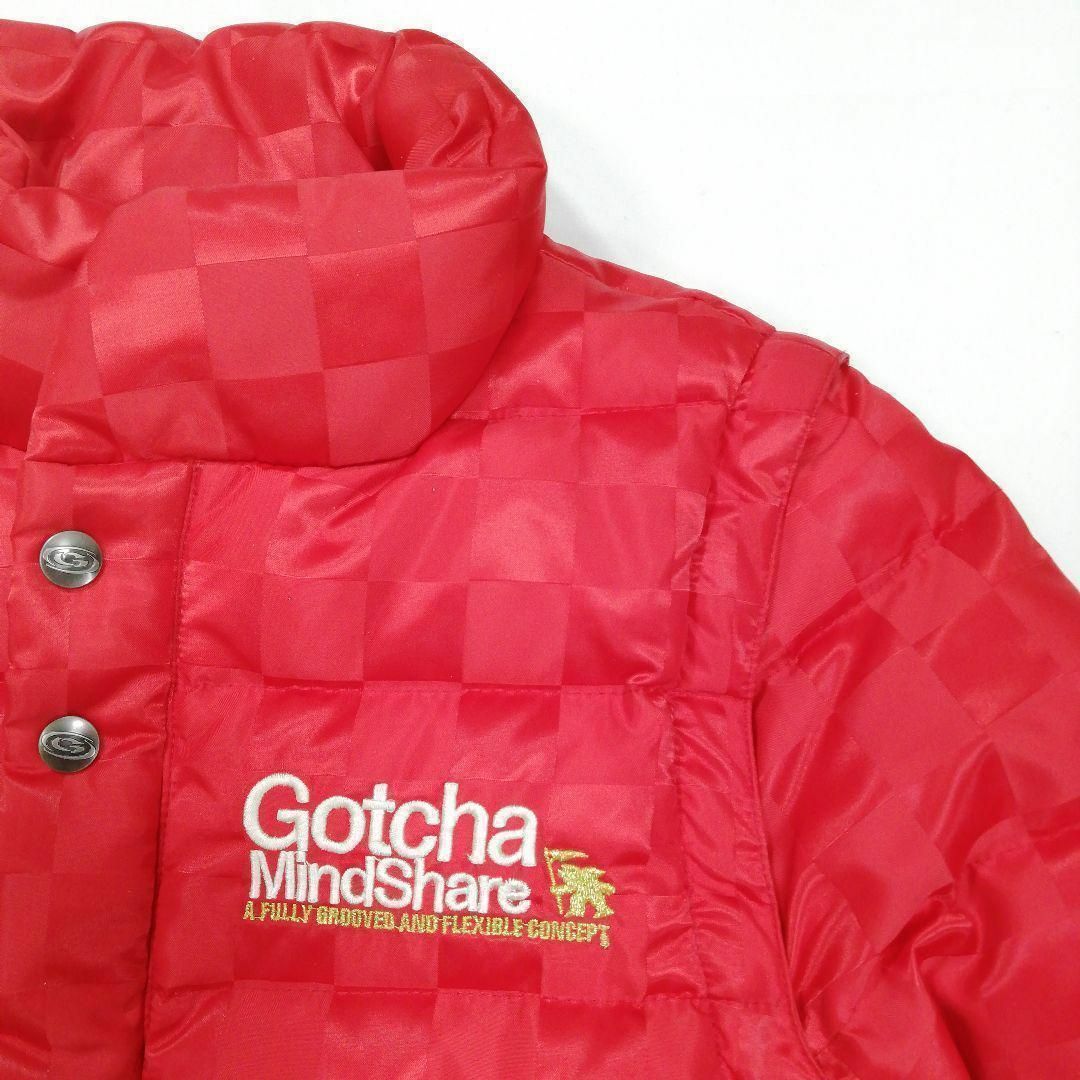 GOTCHA(ガッチャ)のGOTCHA  ゴルフ　ダウンジャケット　ダウン　フェザー　中綿　2WAY S スポーツ/アウトドアのゴルフ(ウエア)の商品写真