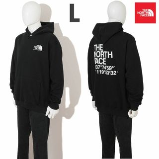 ザノースフェイス(THE NORTH FACE)の新品 THE NORTH FACE 座標プリント 日本未入荷 パーカー(パーカー)