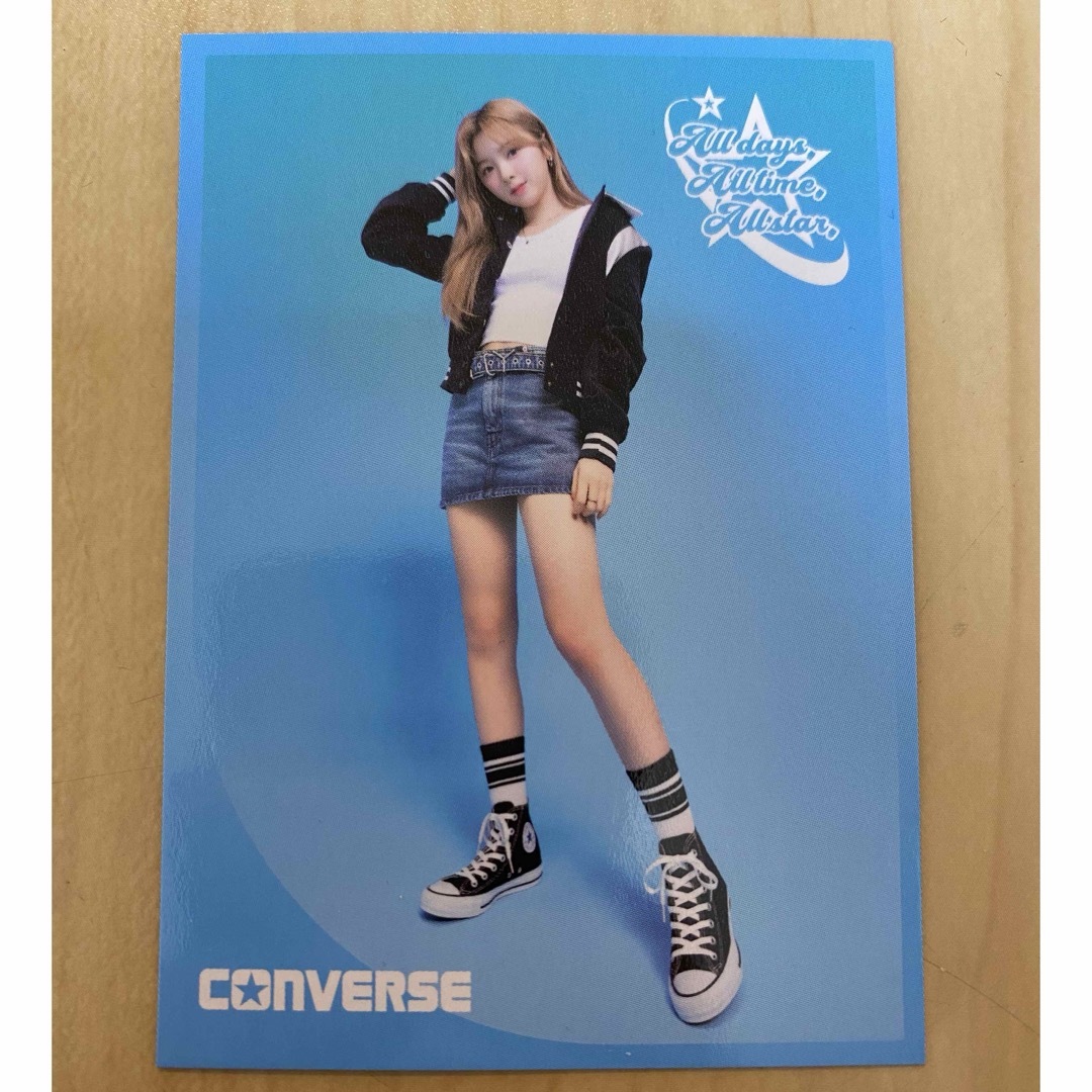 NiziU(ニジュー)のNiziU ミイヒ converse トレカ エンタメ/ホビーのタレントグッズ(アイドルグッズ)の商品写真