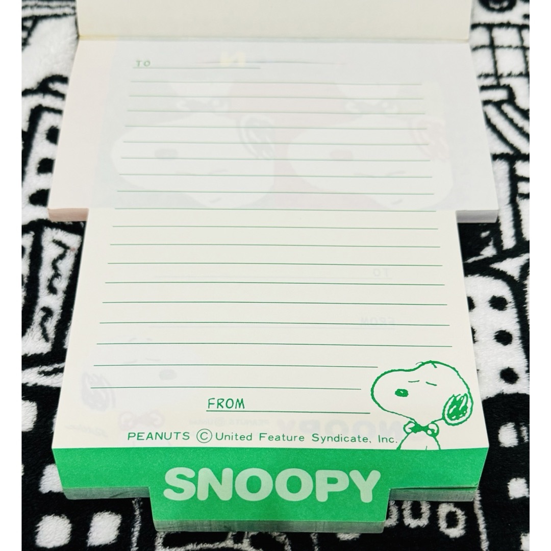 SNOOPY(スヌーピー)のスヌーピー メモ帳セット♡♡♡ エンタメ/ホビーのおもちゃ/ぬいぐるみ(キャラクターグッズ)の商品写真