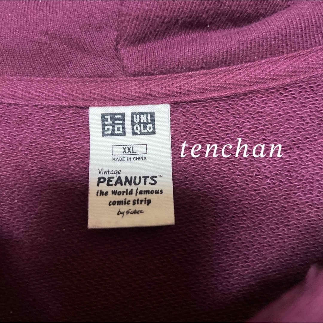 UNIQLO(ユニクロ)のUNIQLO PEANUTS スヌーピー　フライングエース　ロング丈ワンピース レディースのワンピース(ひざ丈ワンピース)の商品写真