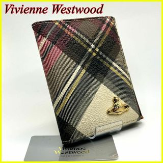 ヴィヴィアンウエストウッド(Vivienne Westwood)の【美品】ヴィヴィアンウエストウッド 三つ折り財布 ウォレット オーブモチーフ(財布)