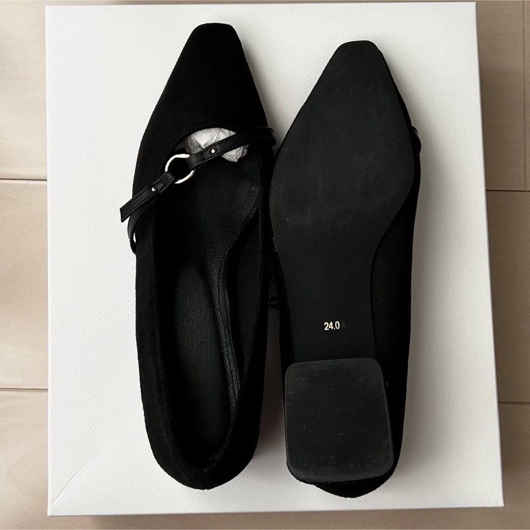 RANDA(ランダ)のRANDA パンプス　ブラック レディースの靴/シューズ(ハイヒール/パンプス)の商品写真