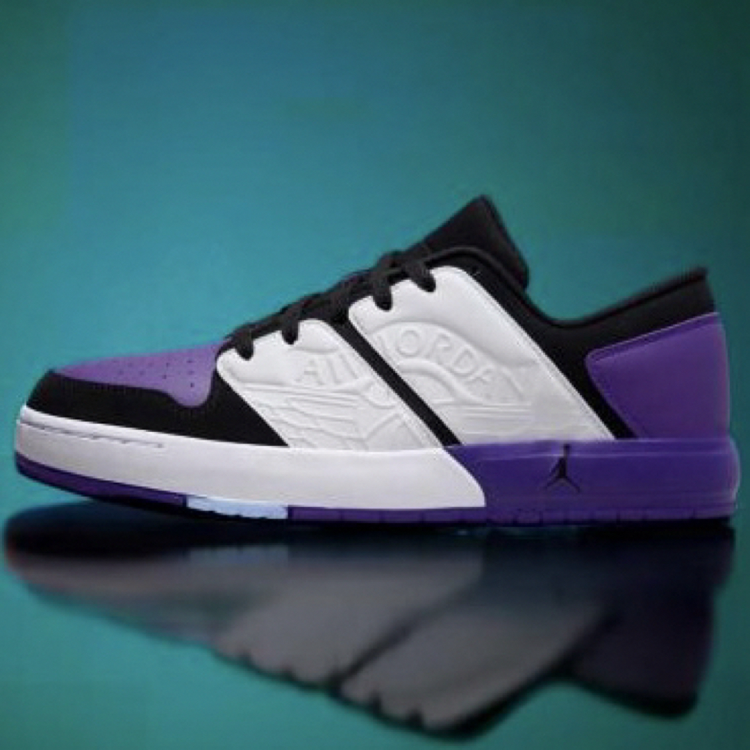 Jordan Brand（NIKE）(ジョーダン)の【新品】ナイキ ジョーダン ニュー レトロ 1 ローフィールドパープル 27 メンズの靴/シューズ(スニーカー)の商品写真