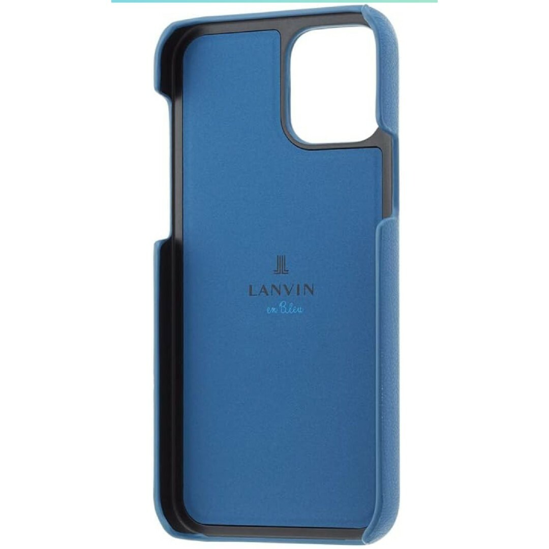 LANVIN en Bleu(ランバンオンブルー)のLANVIN en Bleu 携帯ケース ネイビー スマホ/家電/カメラのスマートフォン/携帯電話(その他)の商品写真