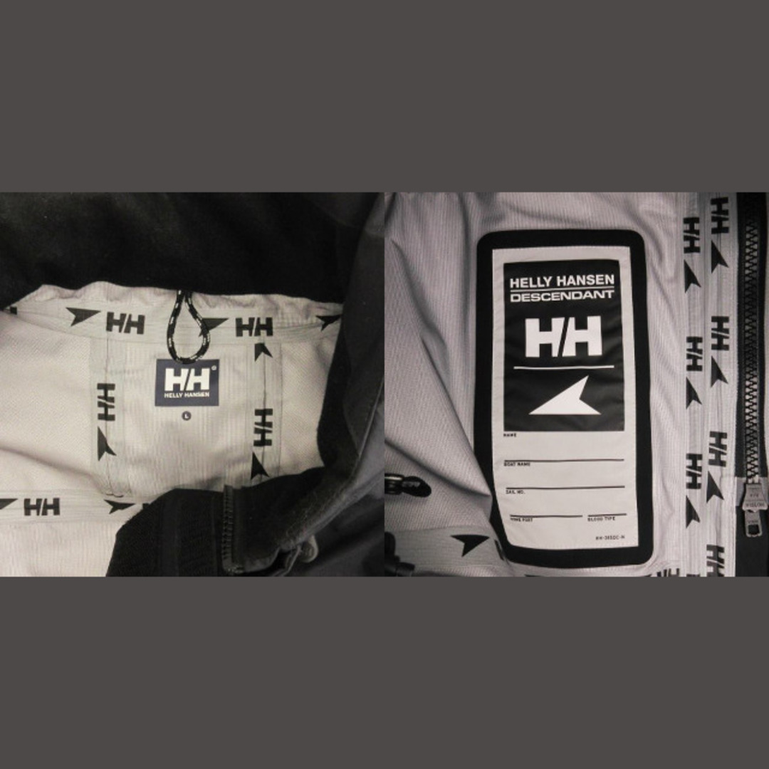 HELLY HANSEN(ヘリーハンセン)のヘリーハンセン スピンドリフト ジャケット マウンテンパーカー ブラック L メンズのジャケット/アウター(マウンテンパーカー)の商品写真