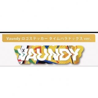 ★　vaundy タイムパラドックスロゴステッカー　代々木会場限定　★(ミュージシャン)