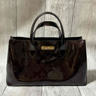 ルイヴィトン(LOUIS VUITTON)のルイヴィトン ヴェルニ ウィルシャー PM アマラント(ハンドバッグ)