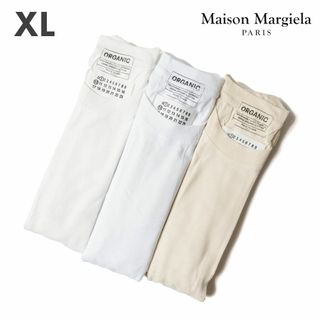 新品 Maison Margiela オーガニックジャージー Tシャツ 3枚XL